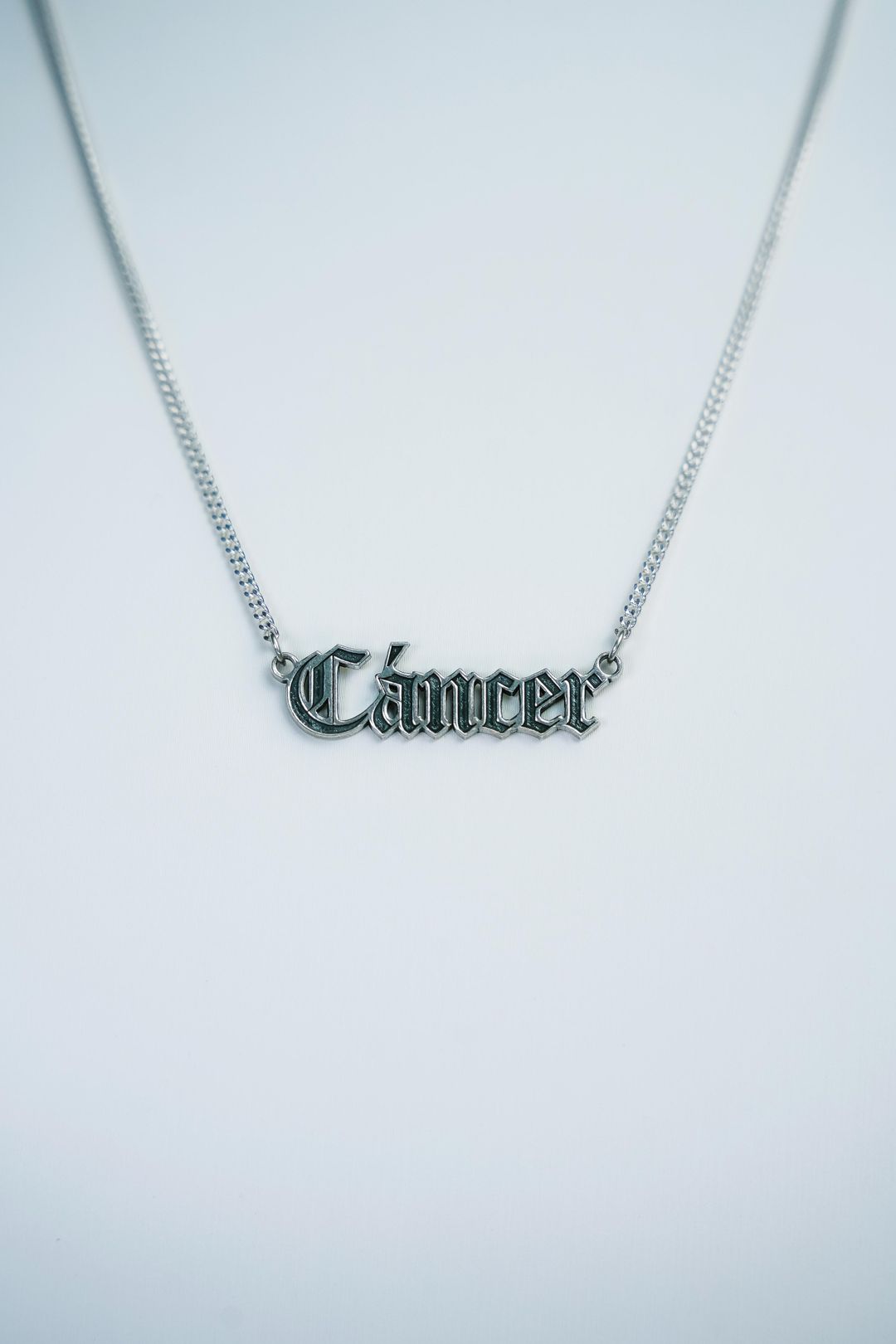 Collar Cáncer - 99.9% Plata pura y manifestada