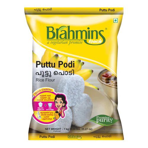 Brahmins Puttu Podi White 1Kg**25% extra