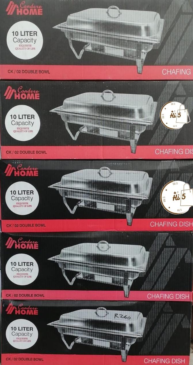 CANDERE CHAFING DISH -CAPACITY 10L 