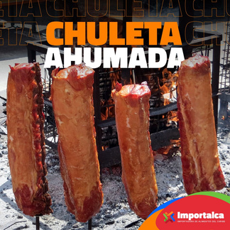 Chuleta de cerdo ahumada