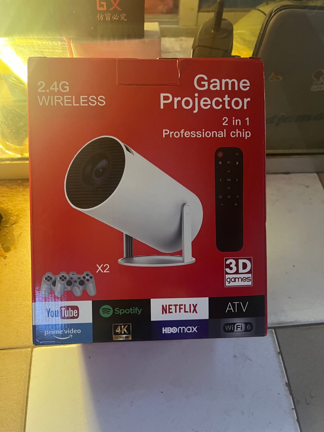 Projecteur android gaming 
