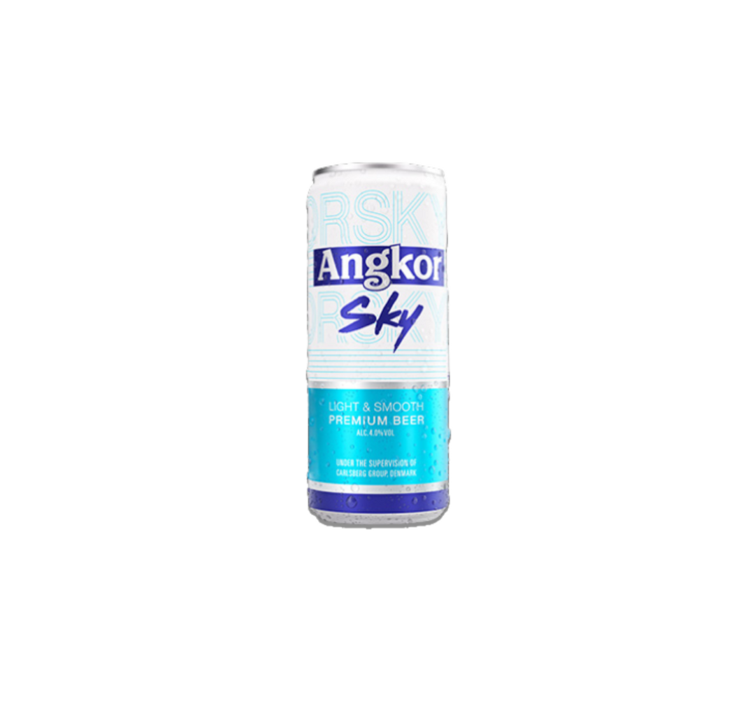 Angkor Sky Premium Beer (កំប៉ុង)​ 330ml
