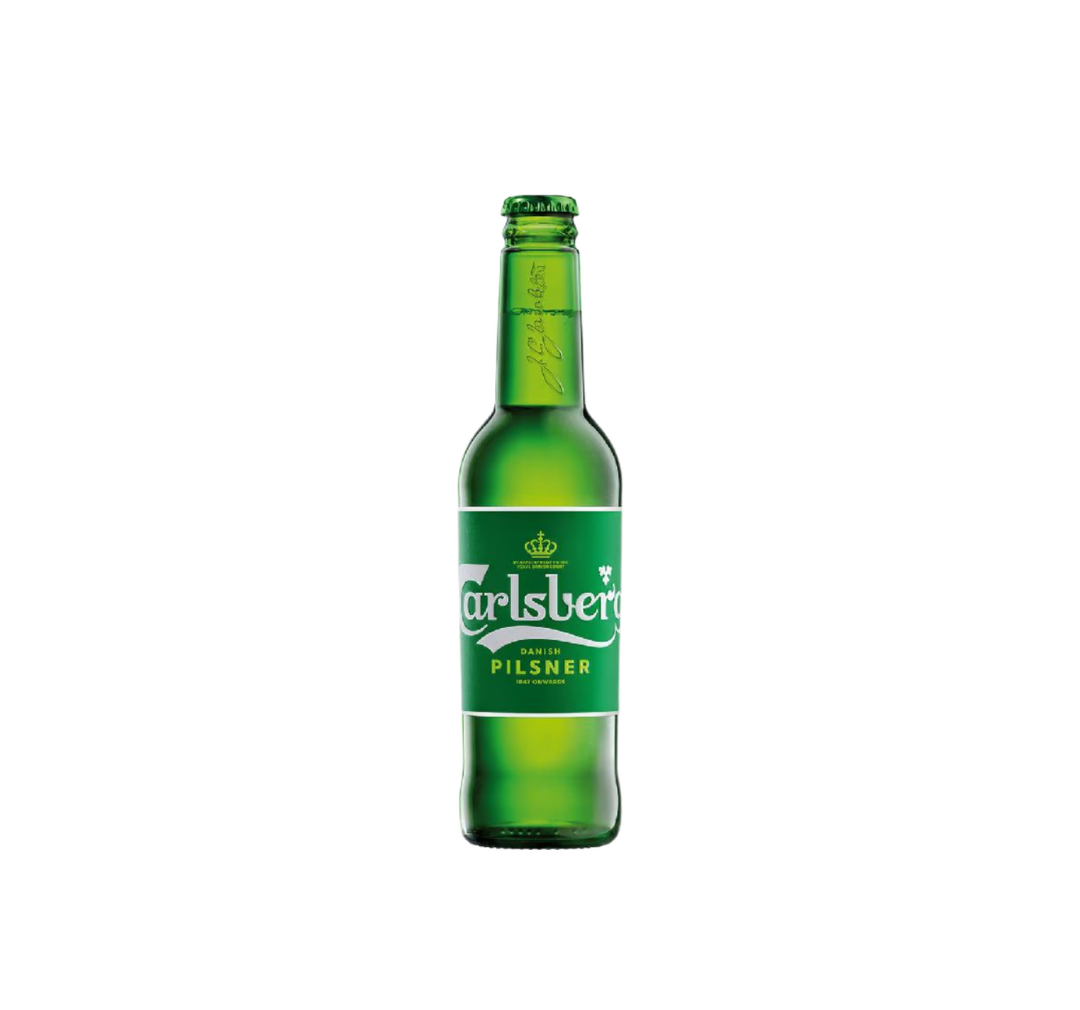 Carlsberg beer (ដប) 330ml