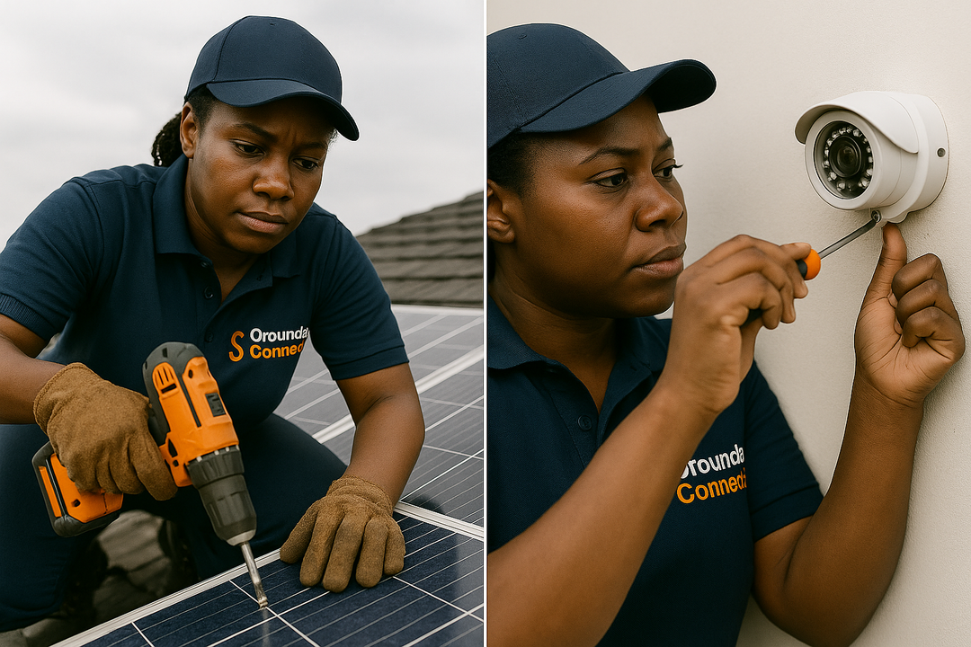 CCTV and Solar panel installation and maintenance 