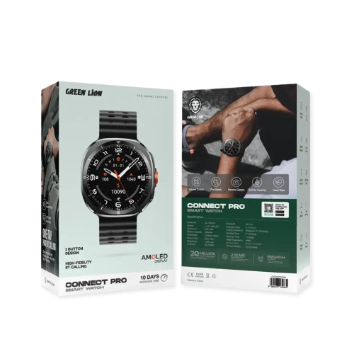 Green Lion Connect Pro Smart Watch - Titanium
