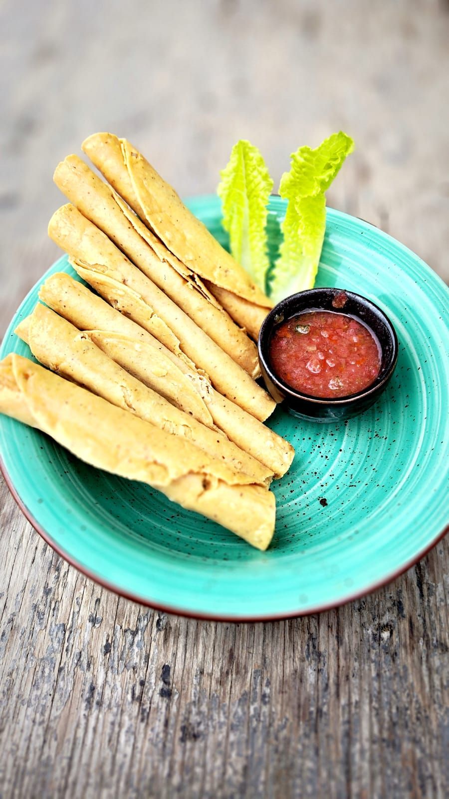 Flautas Pollo (Chicken Rolled Tacos)