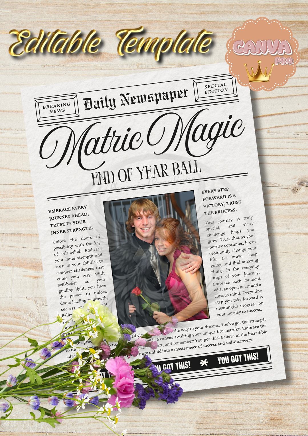 Matric Ball Newspaper
