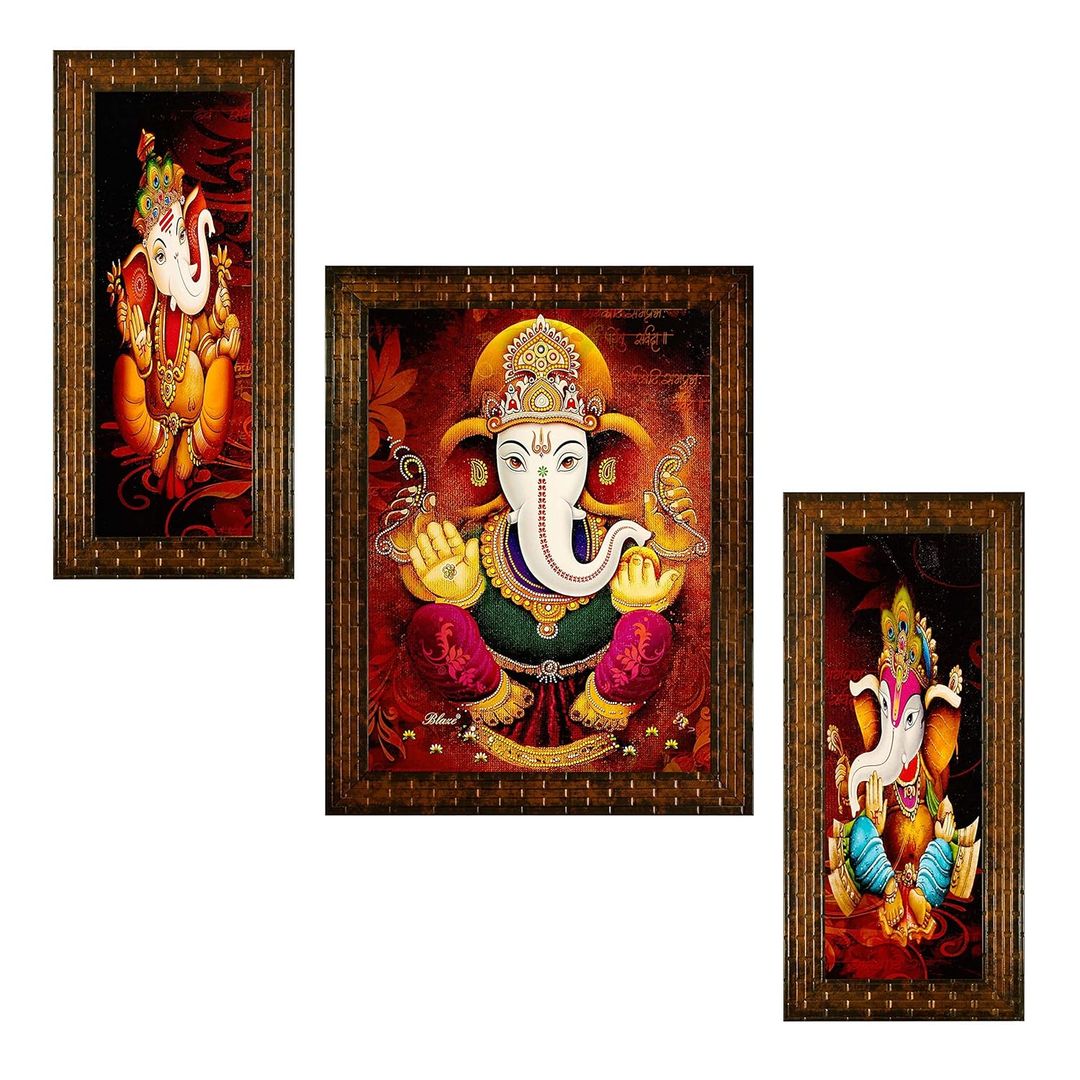 RADHA KRISHNA WALL FRAME 3IN1
