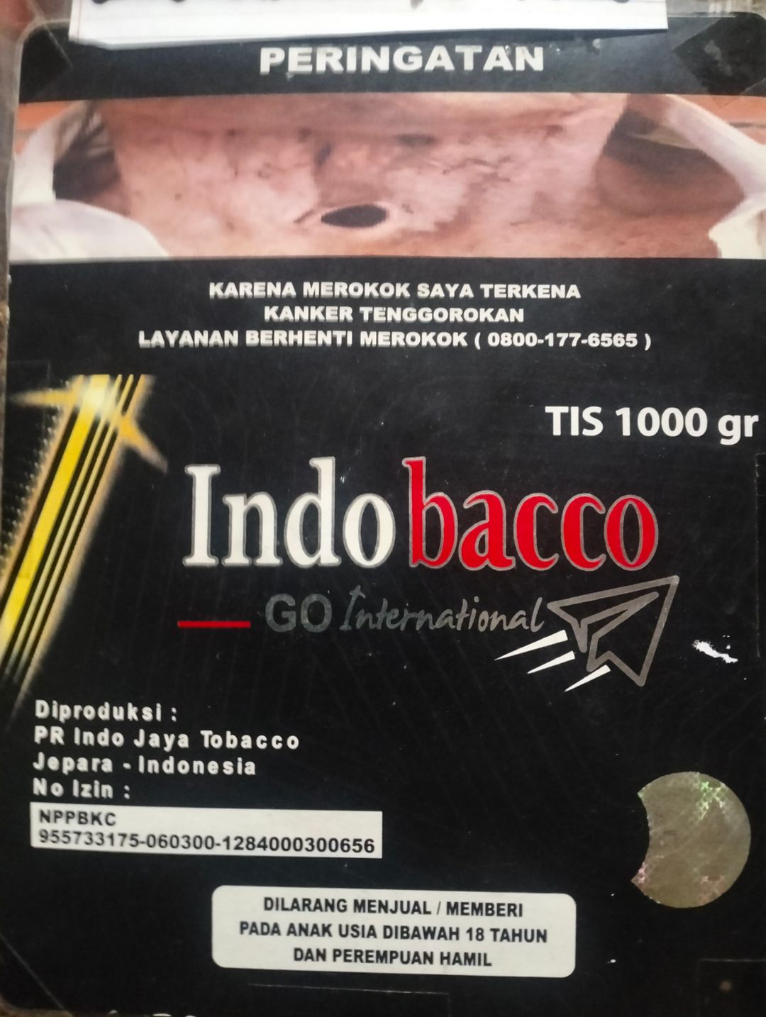 Indobacco kretek 250gram