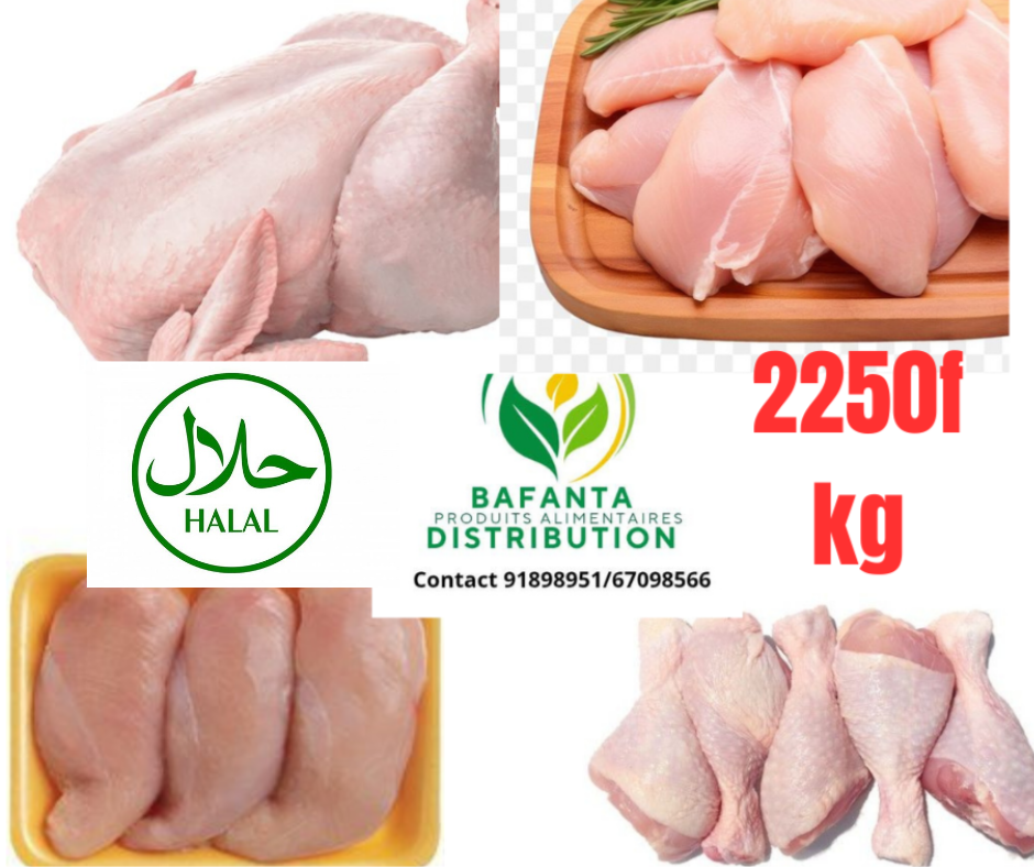 Poulet congelé 