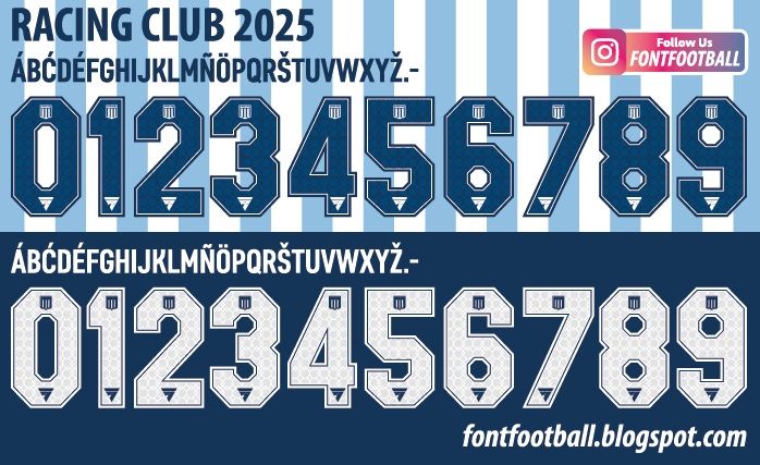 Font Vector Racing Club 2025 kit