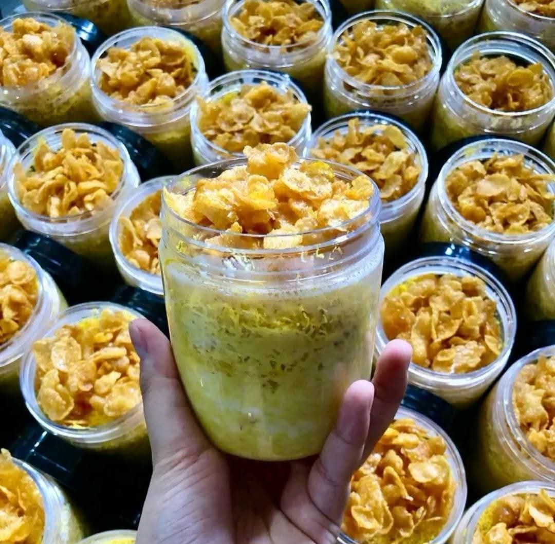 Kunafa Jar (Honey Cornflakes)