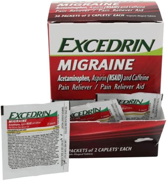 EXCEDRIN MIGRAINE 50 SOBRES
