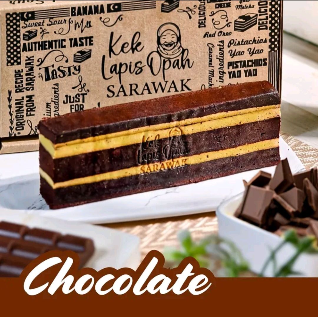 Kek Lapis Opah Sarawak (Chocolate) 200GM