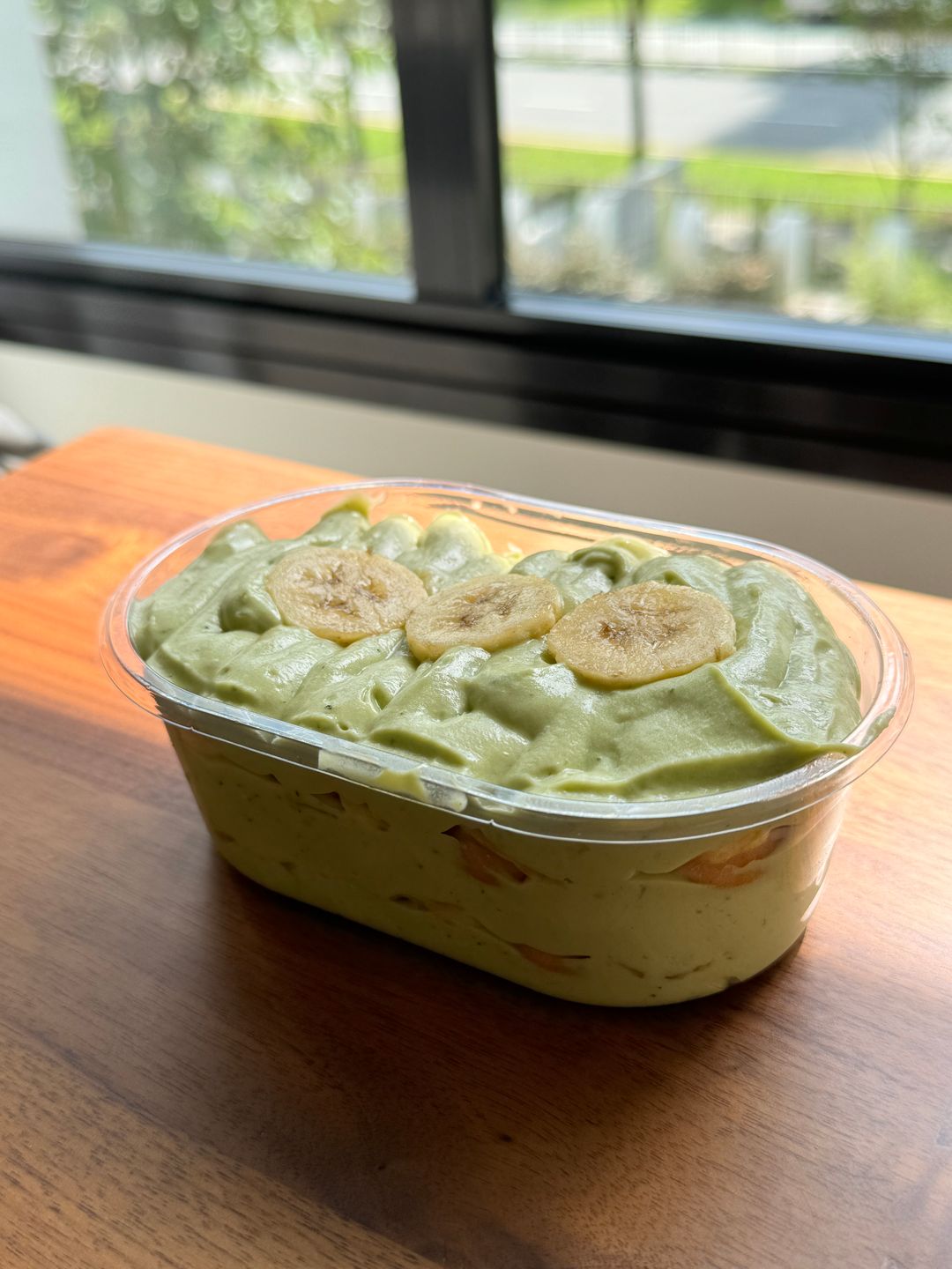 Banana Matcha Pudding (500ml)
