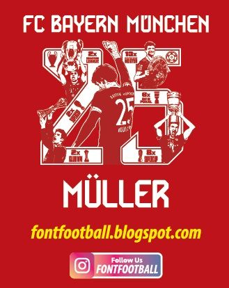 Patch Badge Bayern Munchen Home Thomas Müller Farewell 2025 Vector