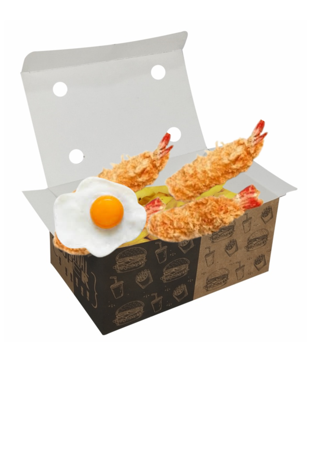 box camarao panado