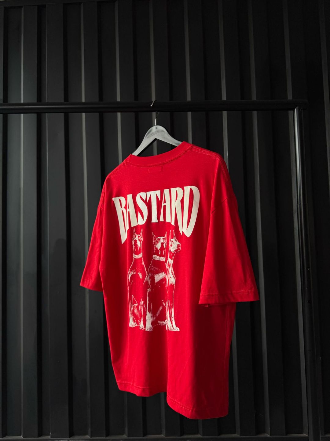 polo overzise bastar rojo