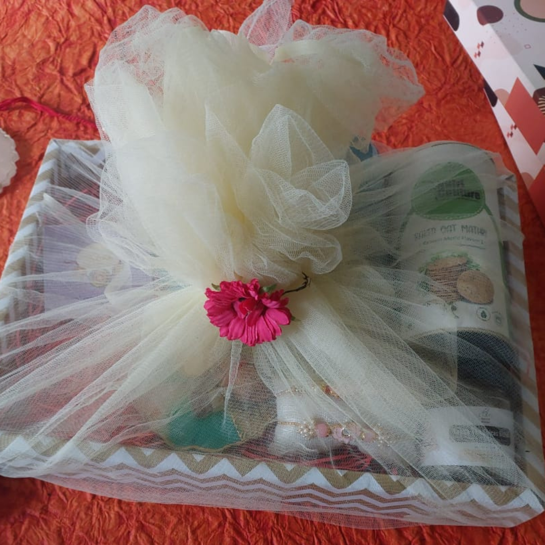 Luxury Tray with Resin Art & Lumba Pair