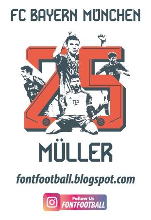 Patch Badge Bayern Munchen Thomas Müller Farewell 2025 Vector
