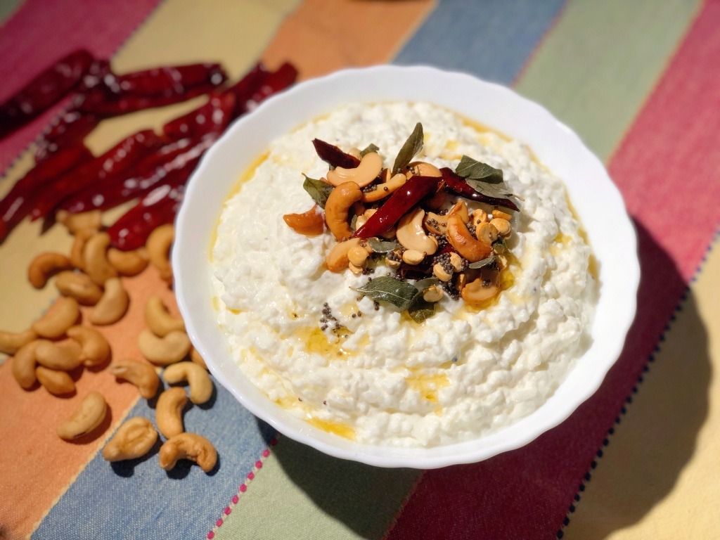 Dry Fruit Curd Rice