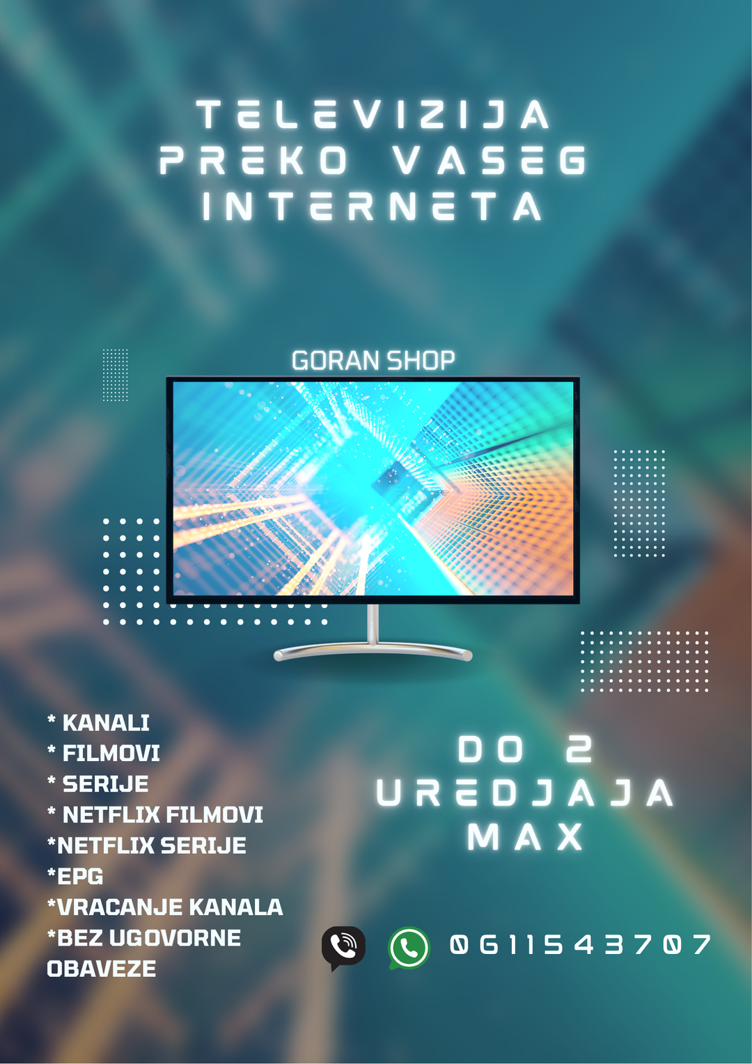 IPTV Mega Paket 1 mesec