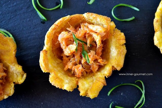 Green Plantain Bruschetta