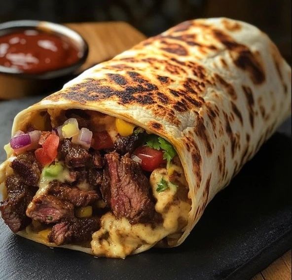 Jerk Pork Wrap