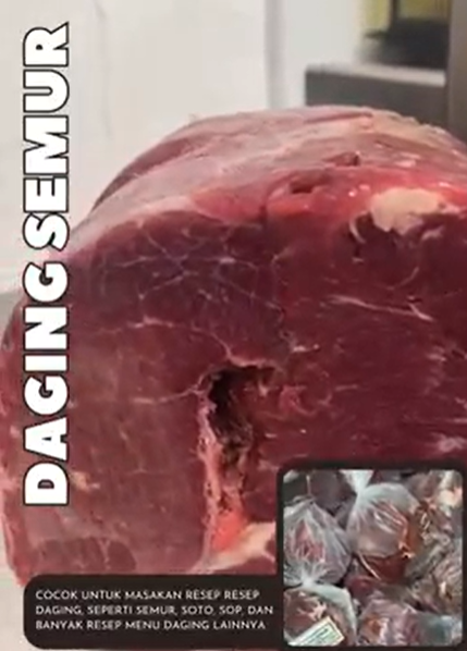 Daging Semur 1kg