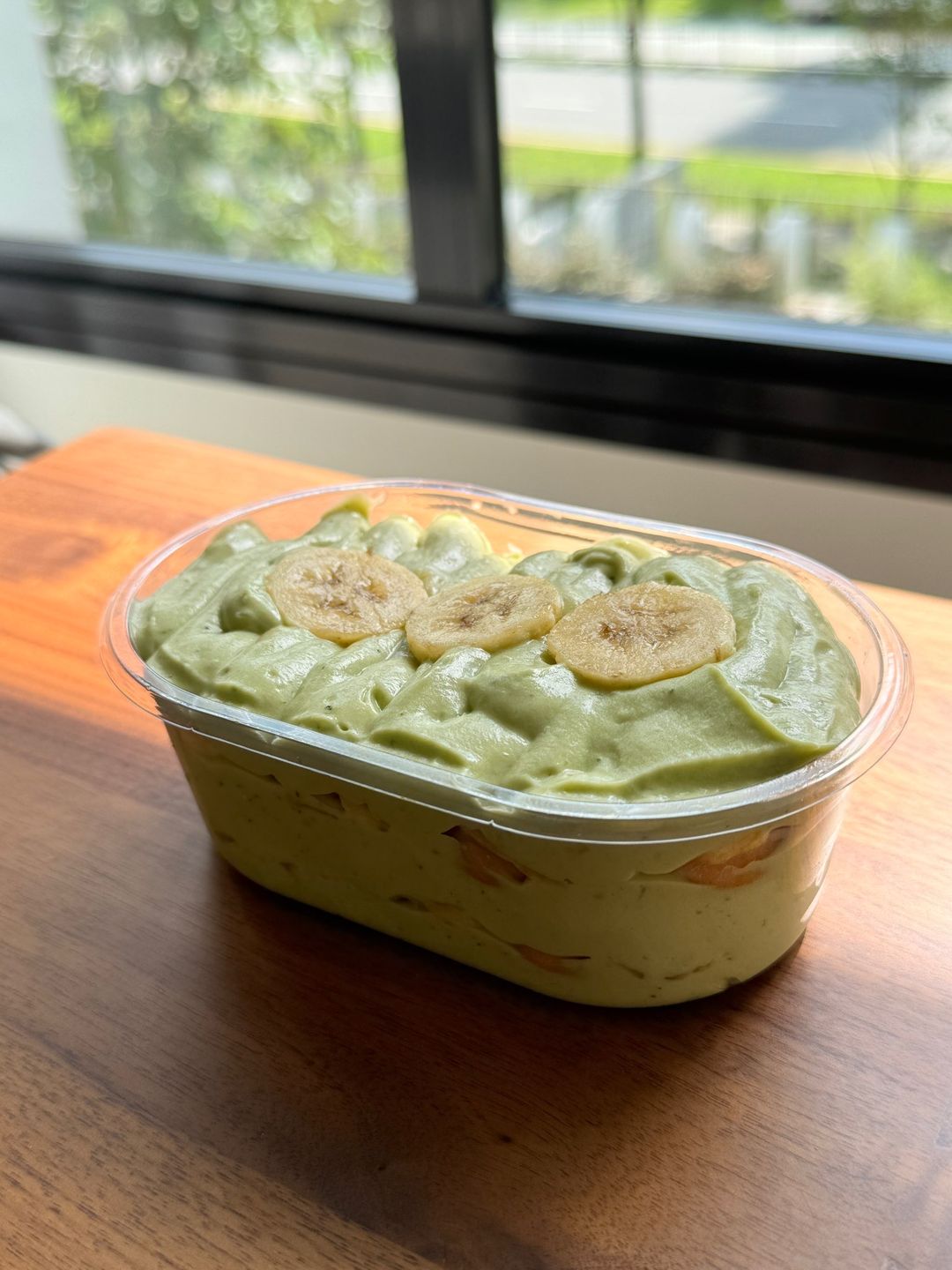 Matcha Banana Pudding (500ml)
