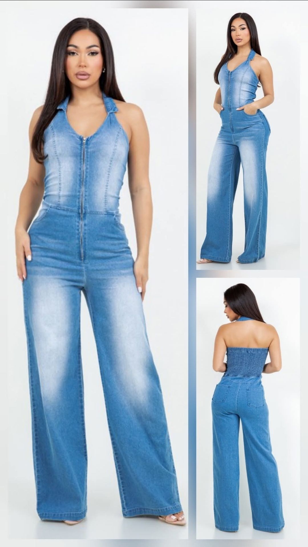 DENIM JUMPSUIT