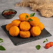 Breaded Scallop Cake