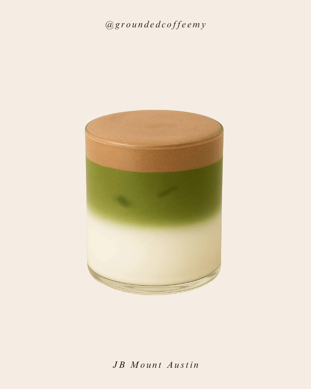 Chocolate Matcha Latte (Iced)