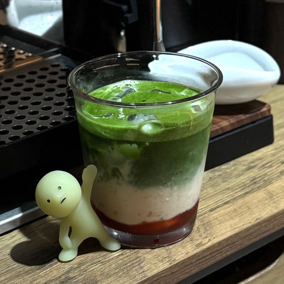 Strawberry Matcha Latte