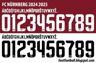 Font Vector Fc Nürnberg 2024 2025 kit