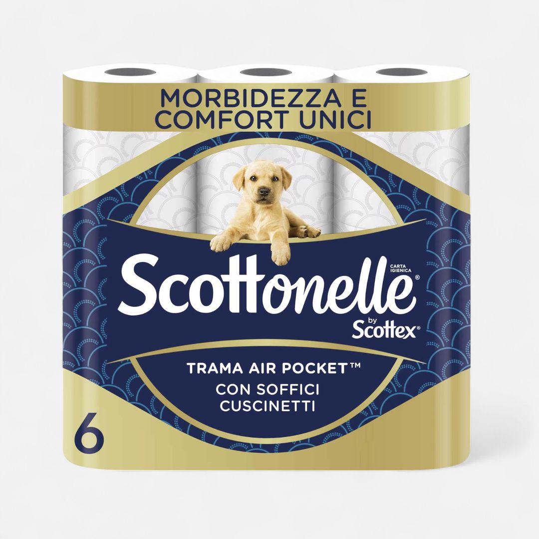 Scottex Scottonelle Bath Tissues 6pcs