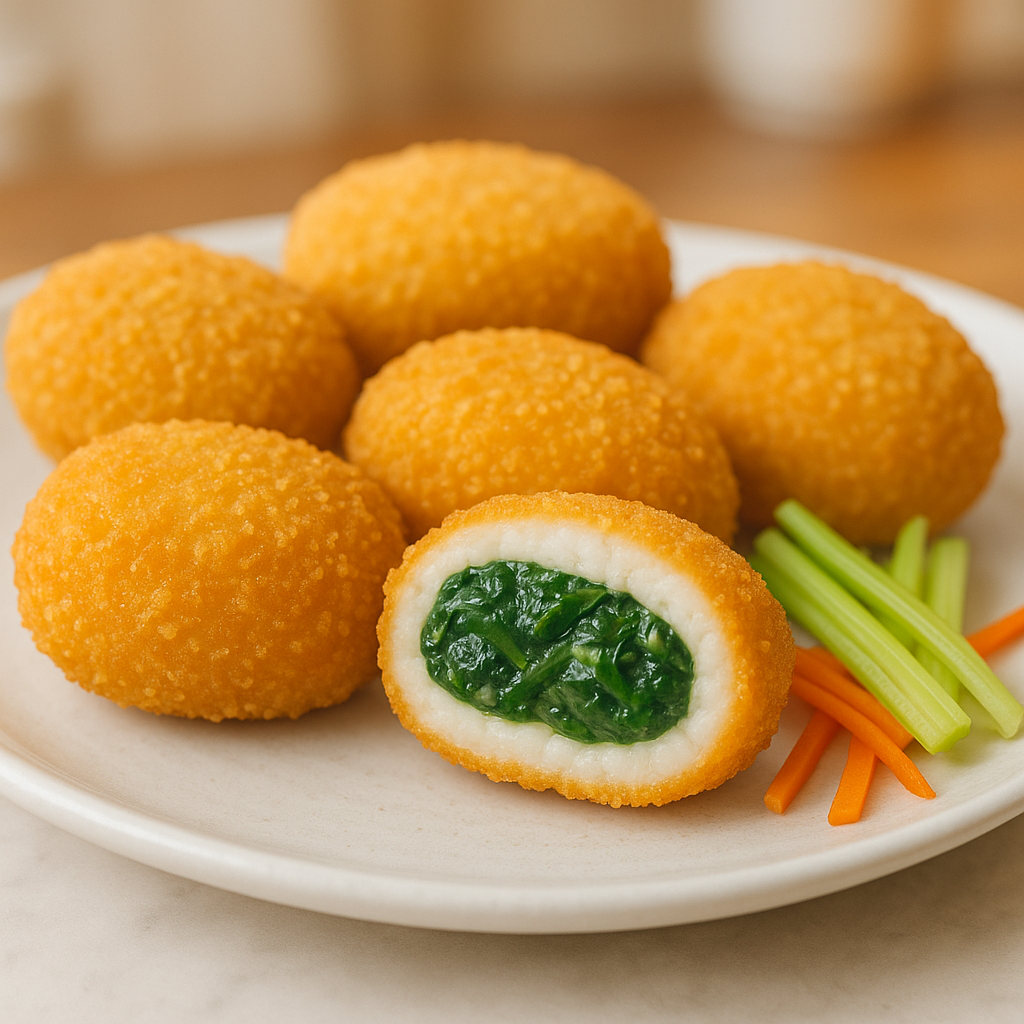 Creamy Spinach Bun