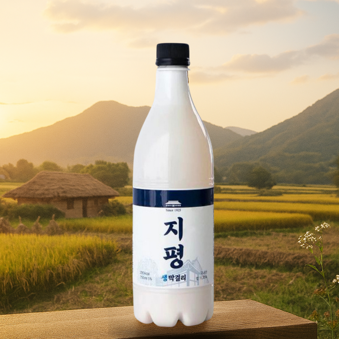Jipyeong Draft Makgeolli, ABV 5%