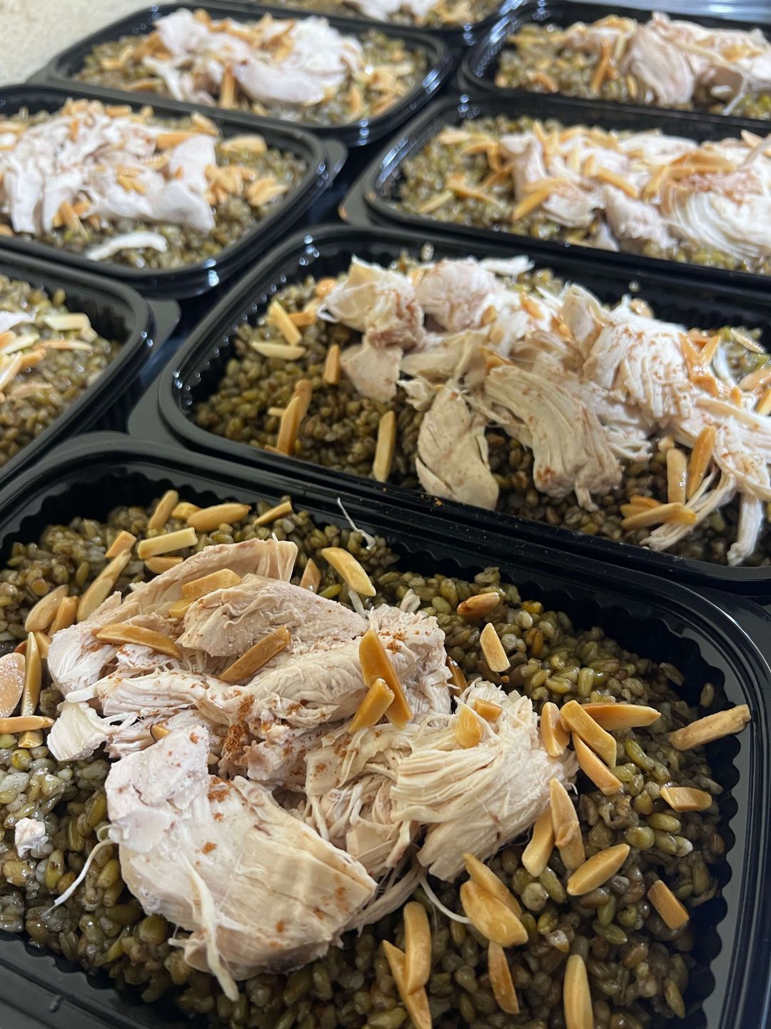 فريكة بالدجاج 