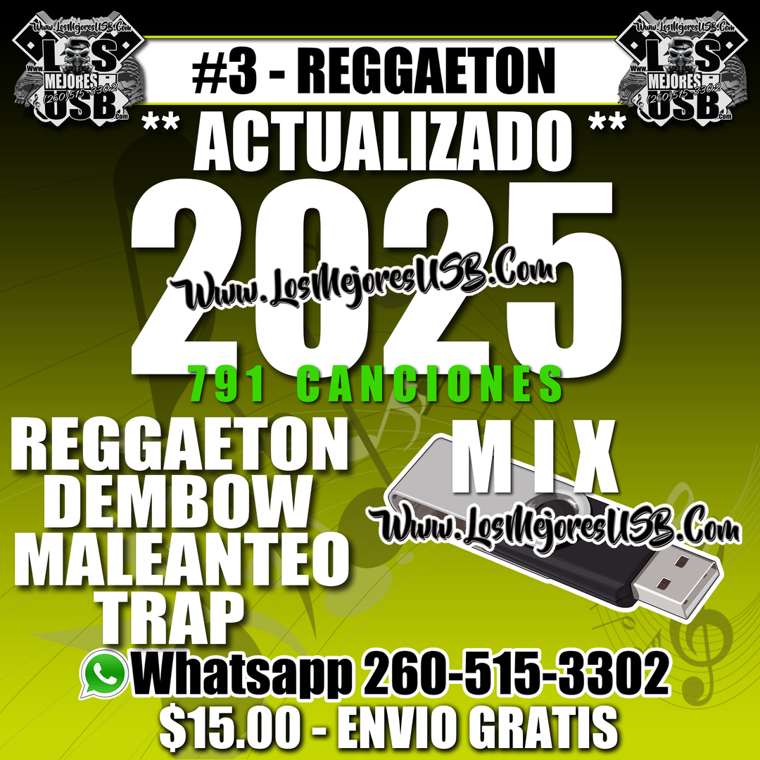 USB #3 - REGGAETON
