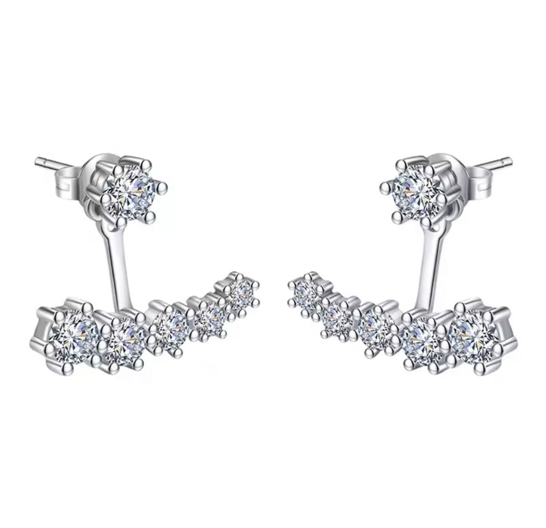 Multiple crystal stud