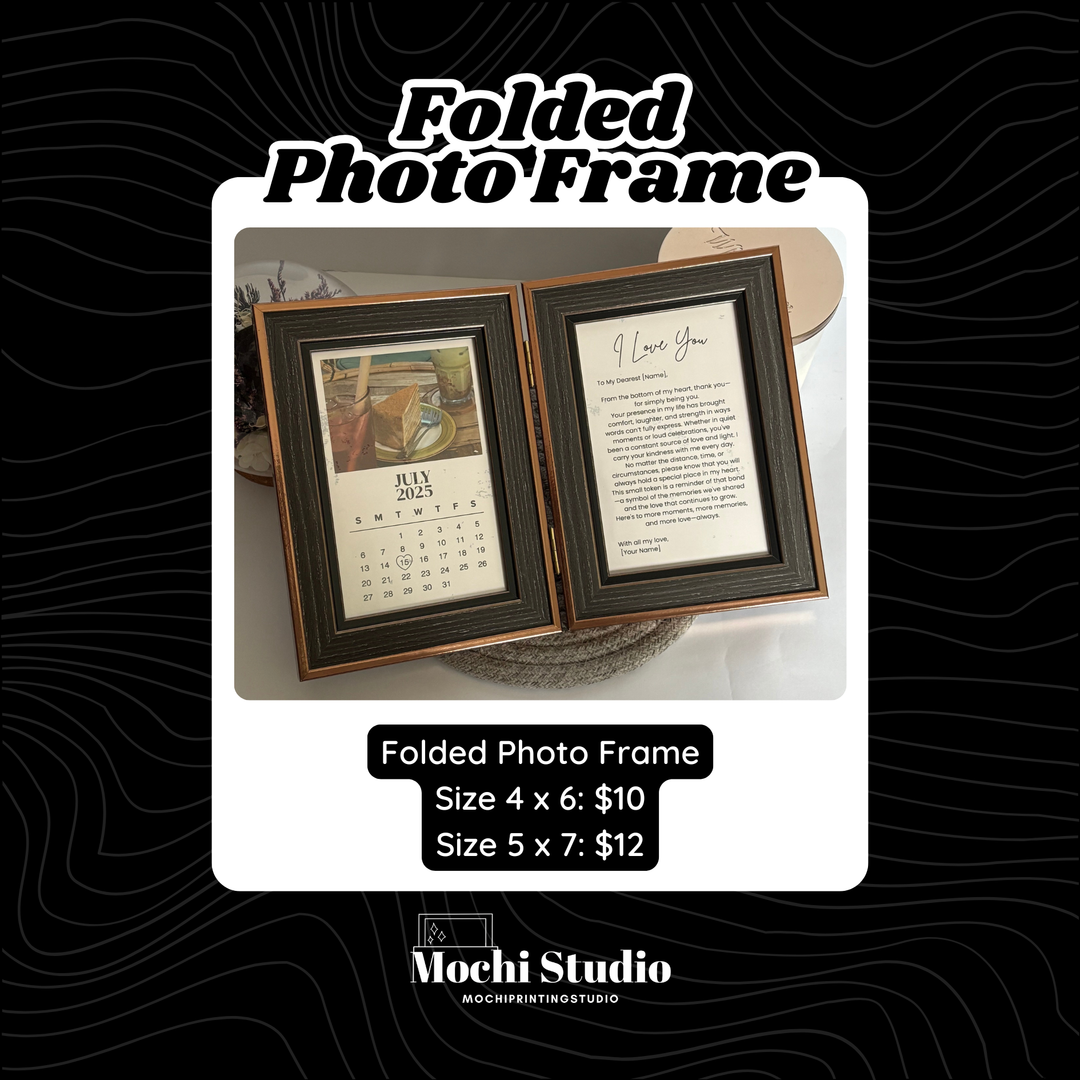 Folded Photo Frame