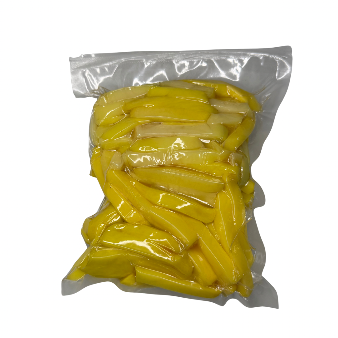 Batata rena em palitos para fritas