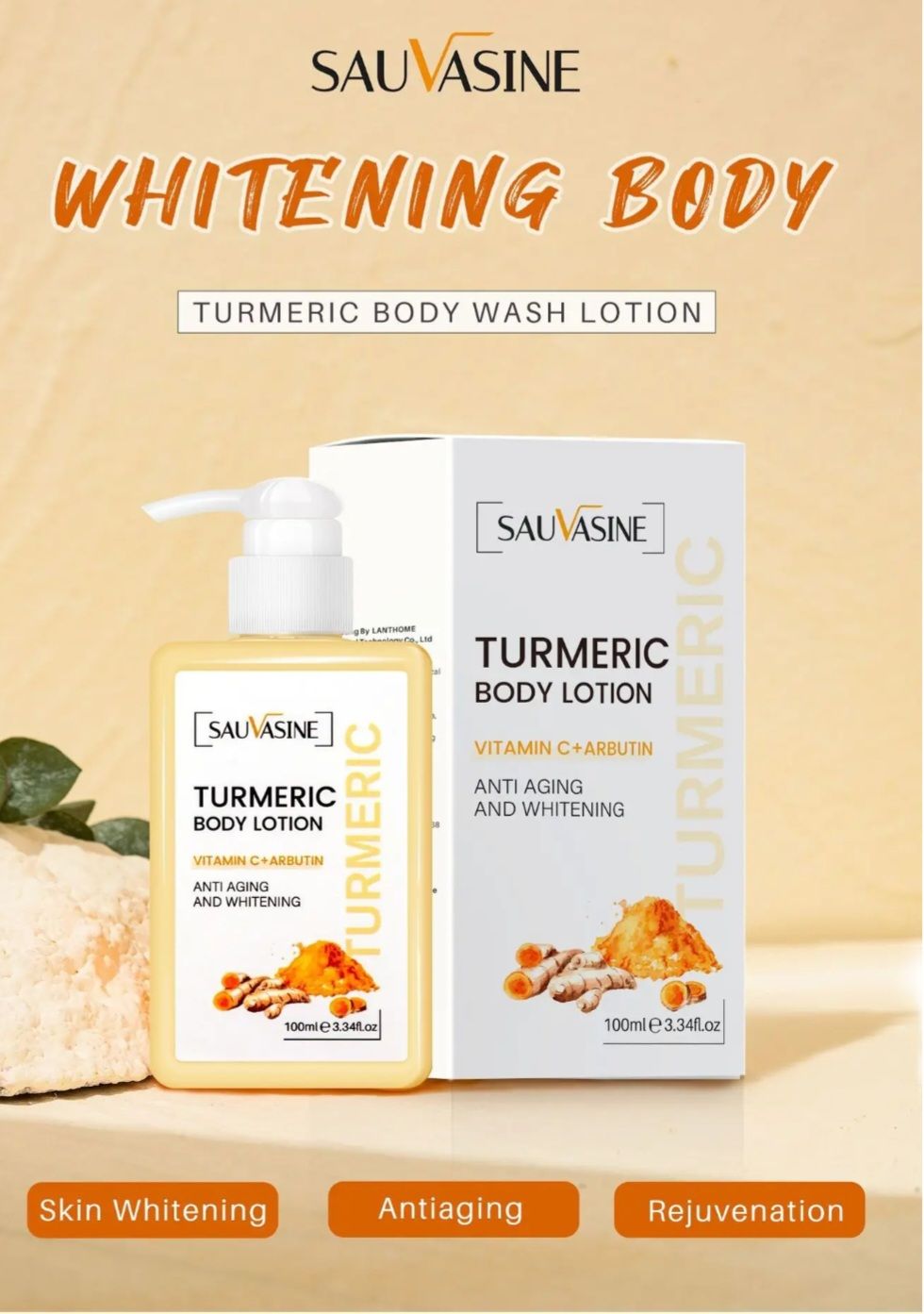 Tumeric lotion