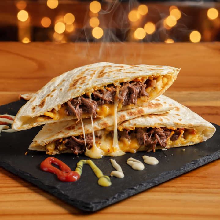 Quesadilla Clásica + Papas Fritas