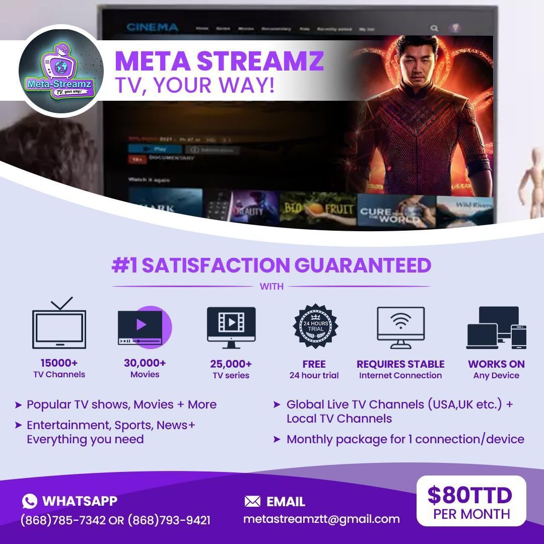 Meta Streamz 1 Month Subscription