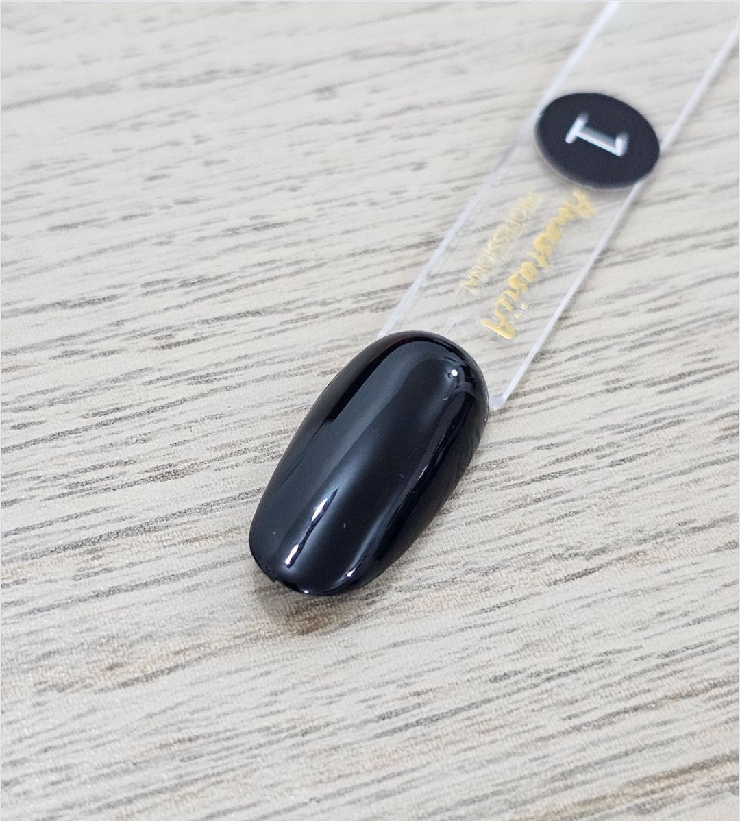 Gel Polish Black 1