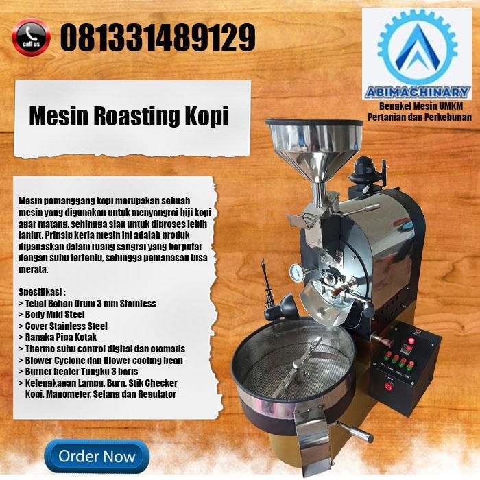 Mesin Roasting Kopi Kapasitas 5Kg