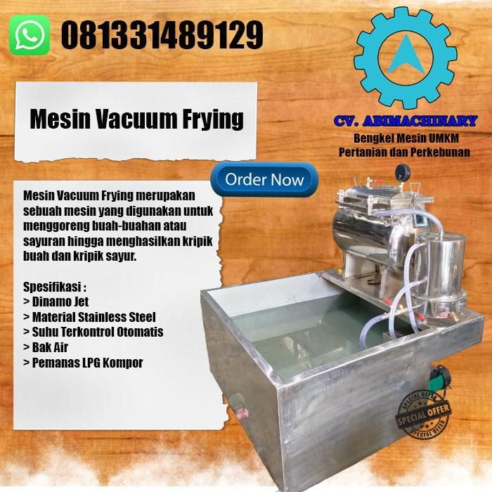 VACUM FRYING KERIPIK/BUAH 5Kg