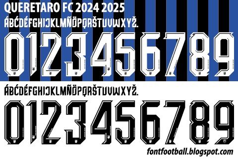 Font Vector Querétaro FC 2024 2025 kit